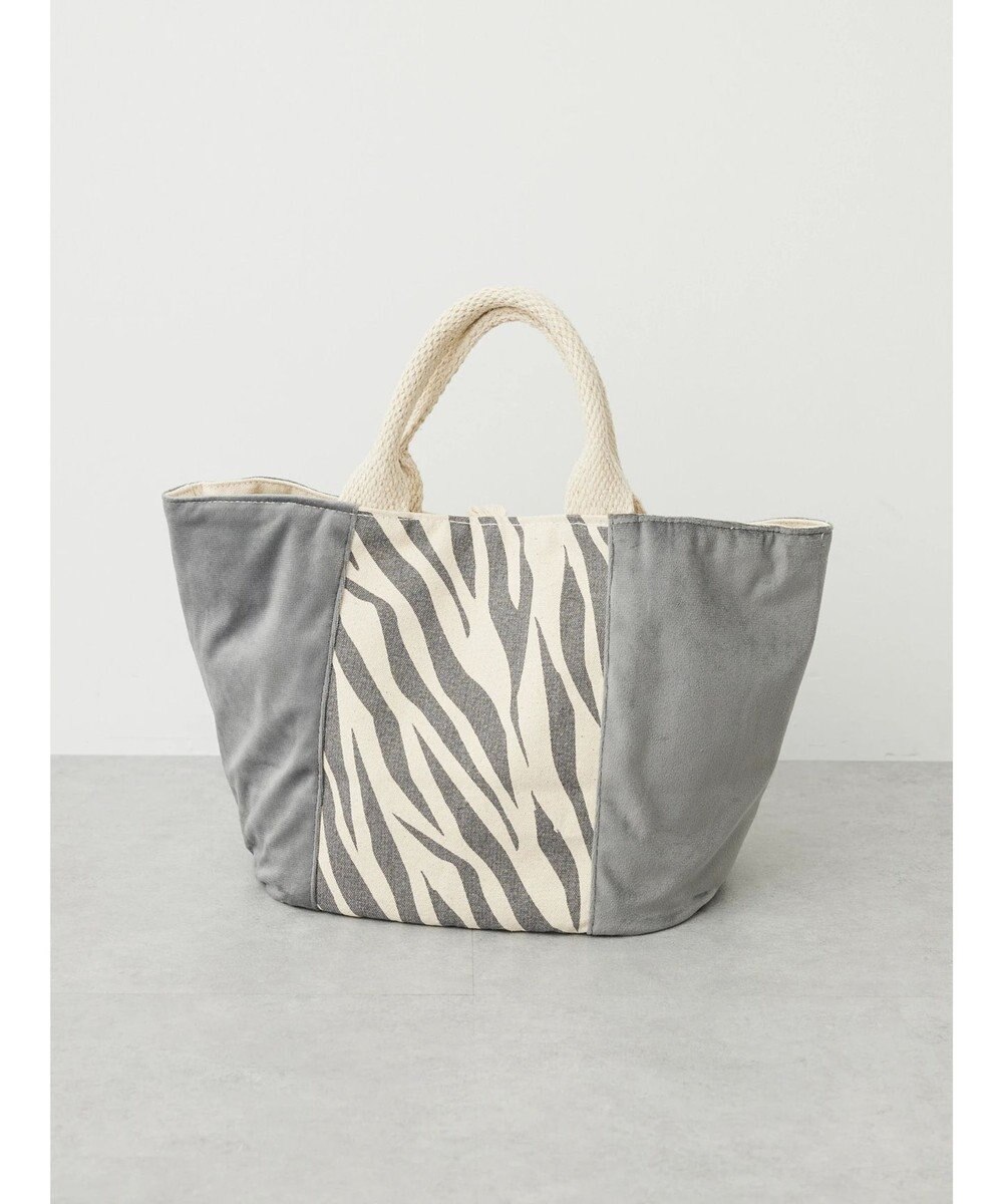 Green Parks ・ｓｏｆｉ　ベロアアニマルプリントトートバッグ 