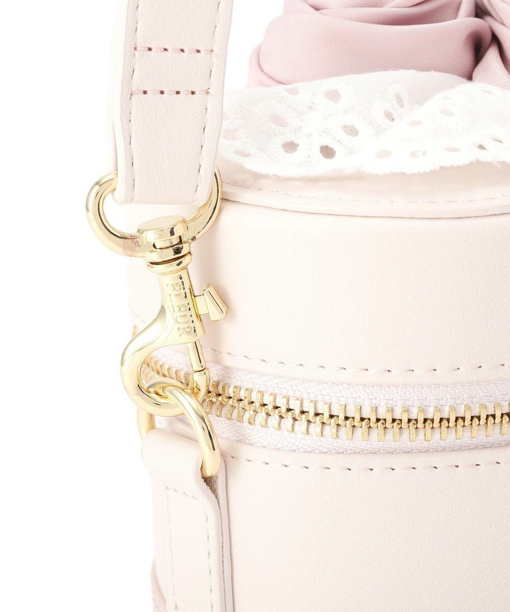 Maison de FLEUR ローズブーケキューブショルダーバッグ 