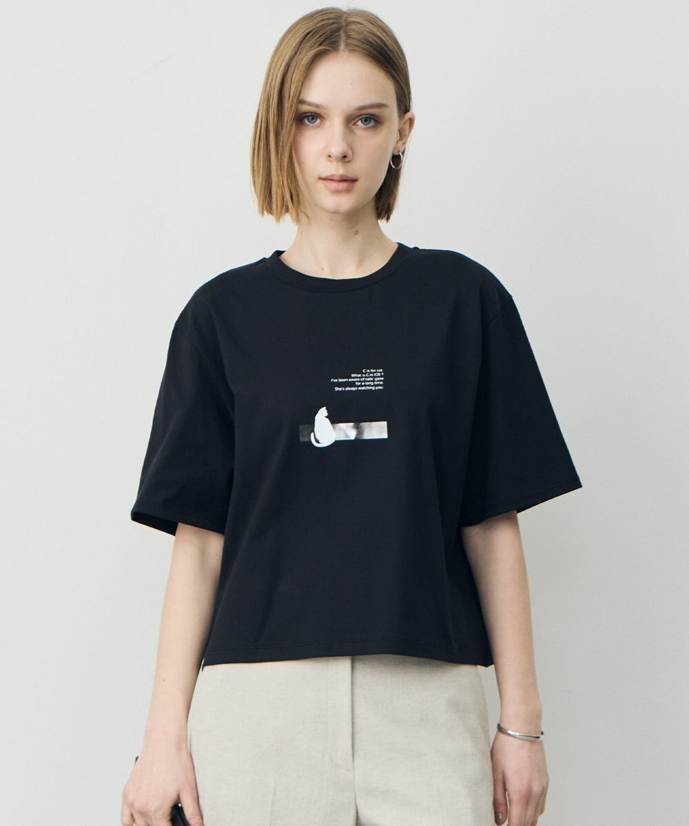 ICB ロゴTEE（猫モチーフ） 