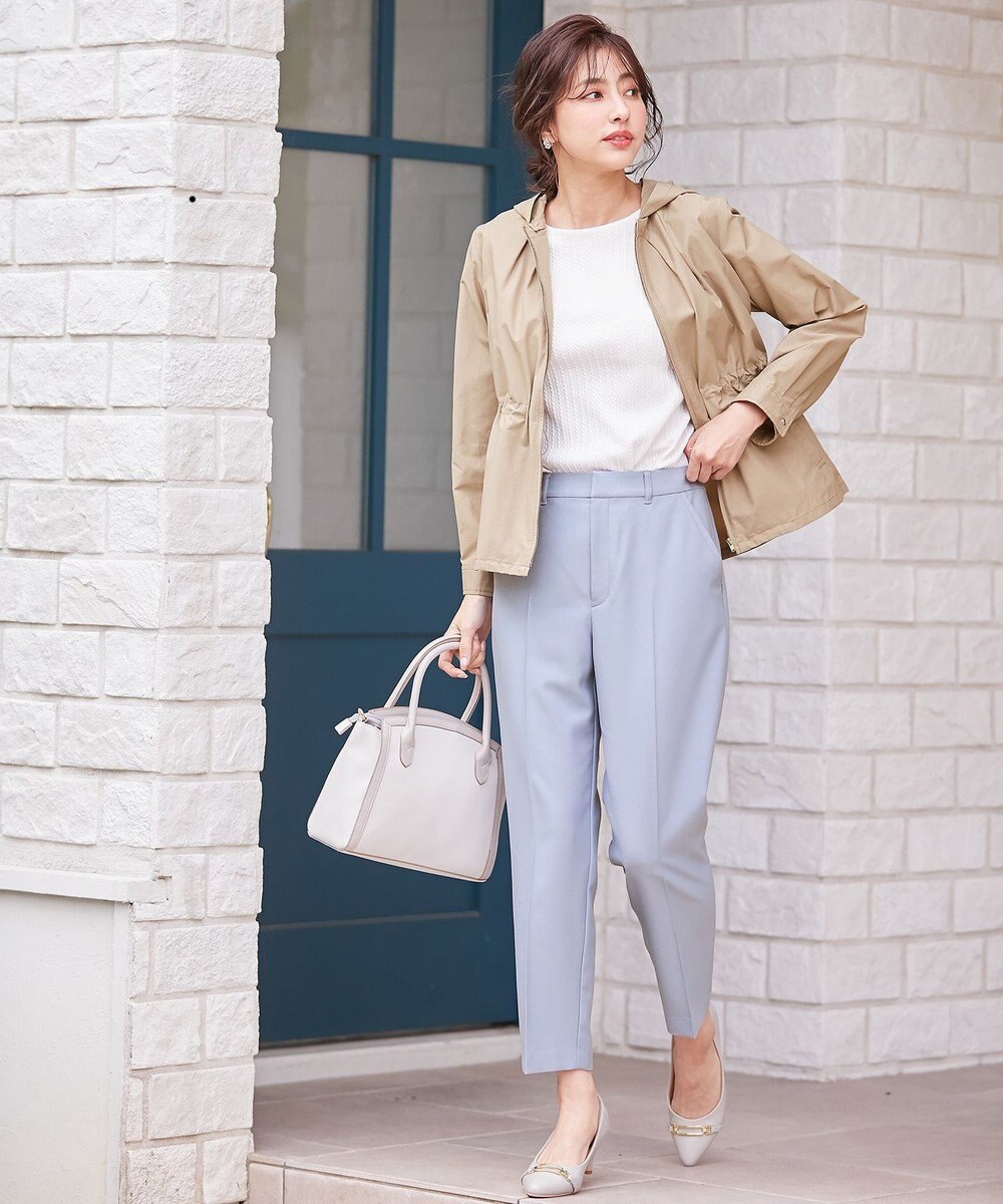 ANY SIS 【洗える】ミニケーブルジャカード プルオーバー 