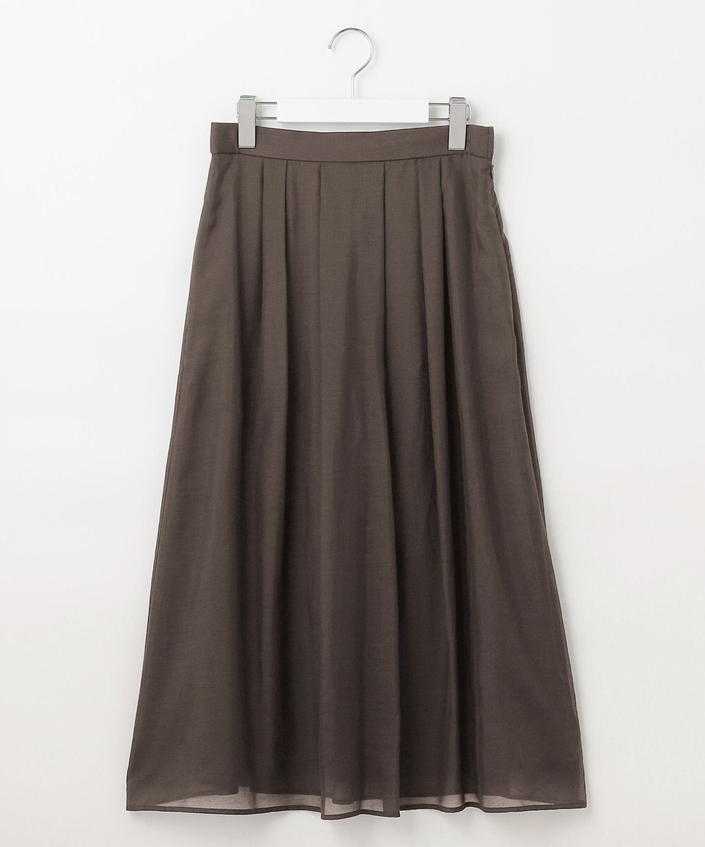 J.PRESS LADIES S 【WEB限定カラーあり・洗える】 ブライトスパンボイル スカート 