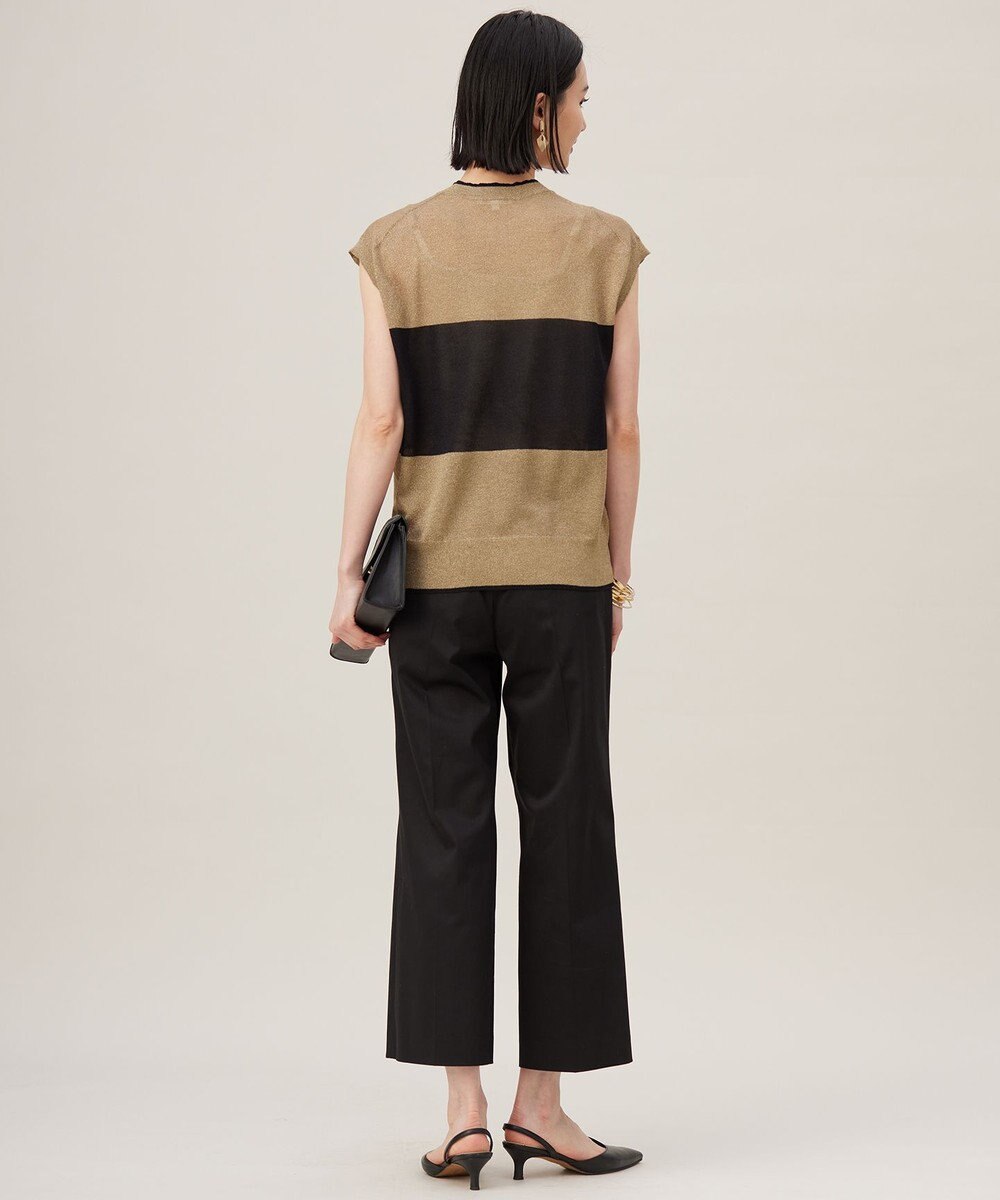 自由区 【カタログ掲載・アンサンブル対応・洗える】ラメシアープルオーバー ニット 