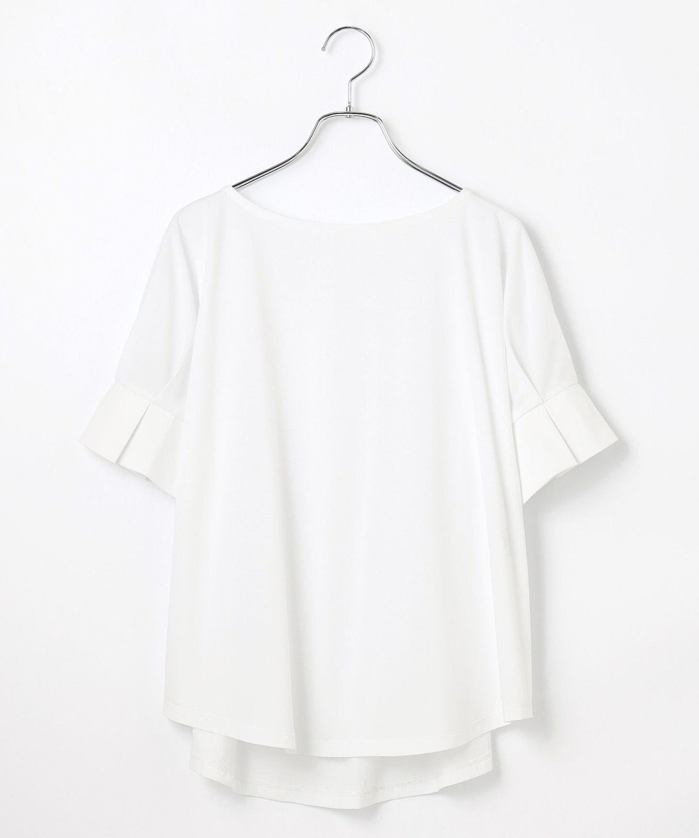 #Newans 【乾燥機可能/接触冷感】タックスリーブカットソー 