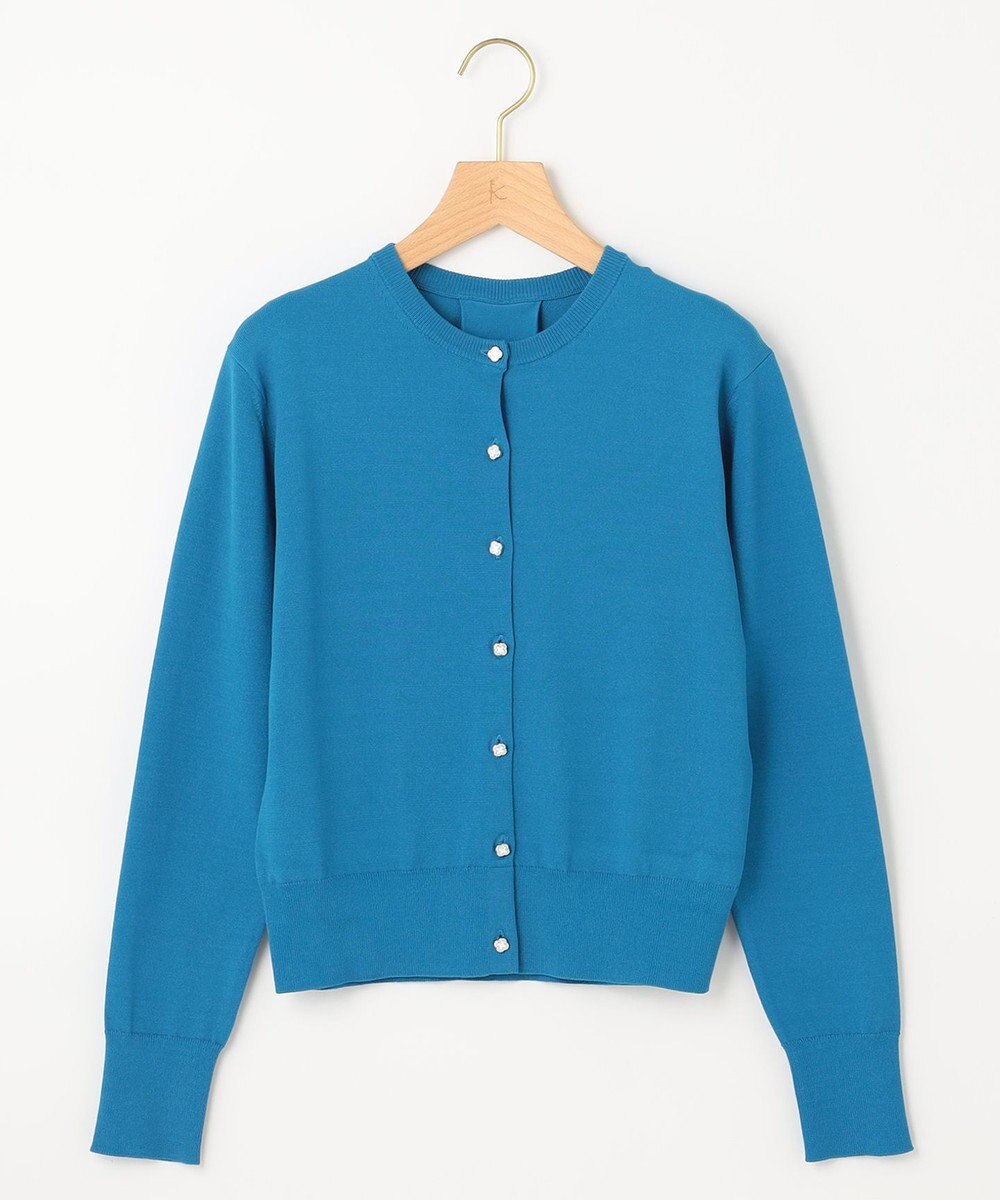 組曲 【8色展開・アンサンブル対応】ブーケカラーカーディガン 