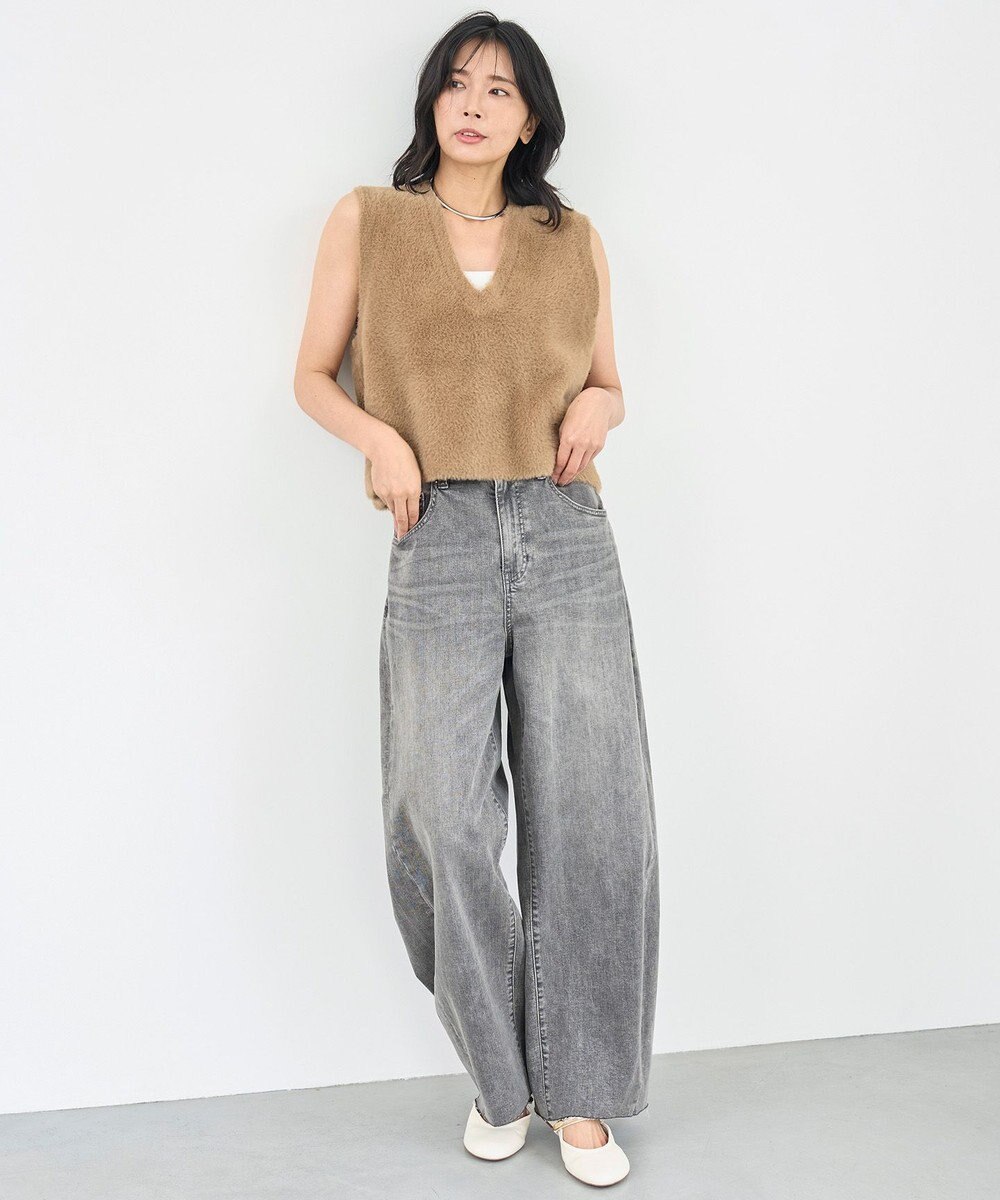 UNFILO 【UNFILO DENIM】バレルレッグデニム 