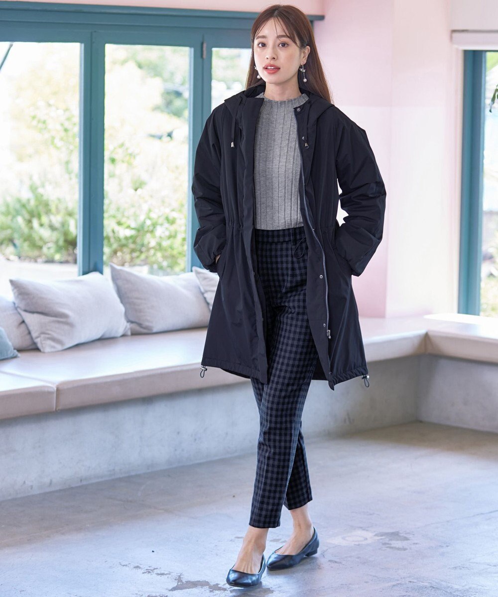 Tiaclasse 【安田美沙子さん着用・新色追加】ウォーマル中綿フーデッドコート 