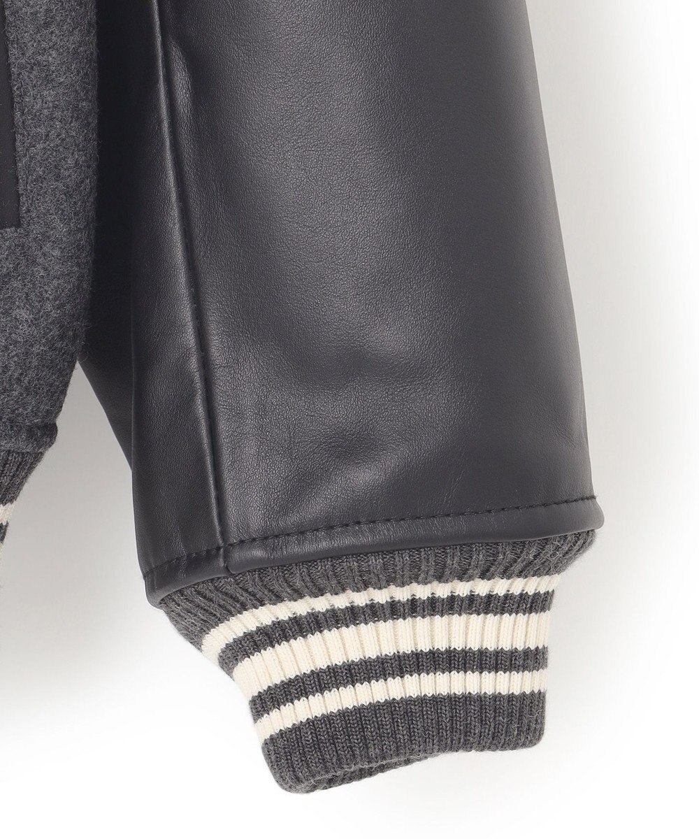 J.PRESS MEN メルトン カウレザー スタジャン 