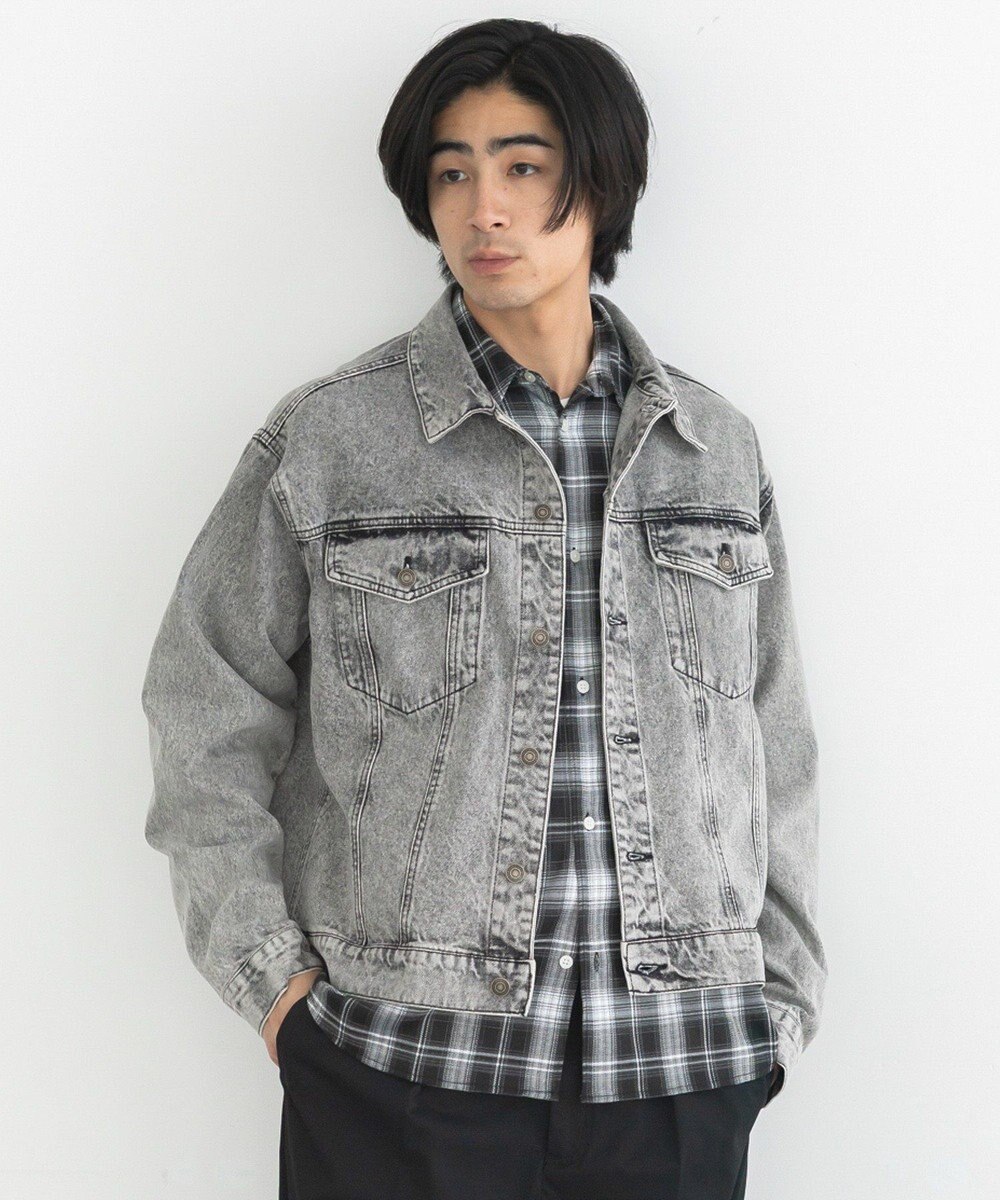 CRAFT STANDARD BOUTIQUE ハイブリーチケミカル加工デニムジャケット 