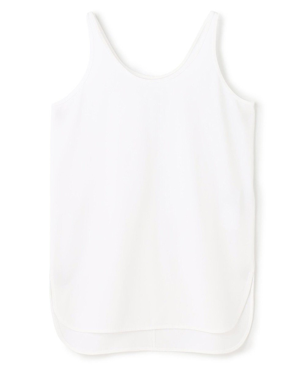 BEIGE， 【洗える】BROIS / コットンシャツテールタンクトップ 