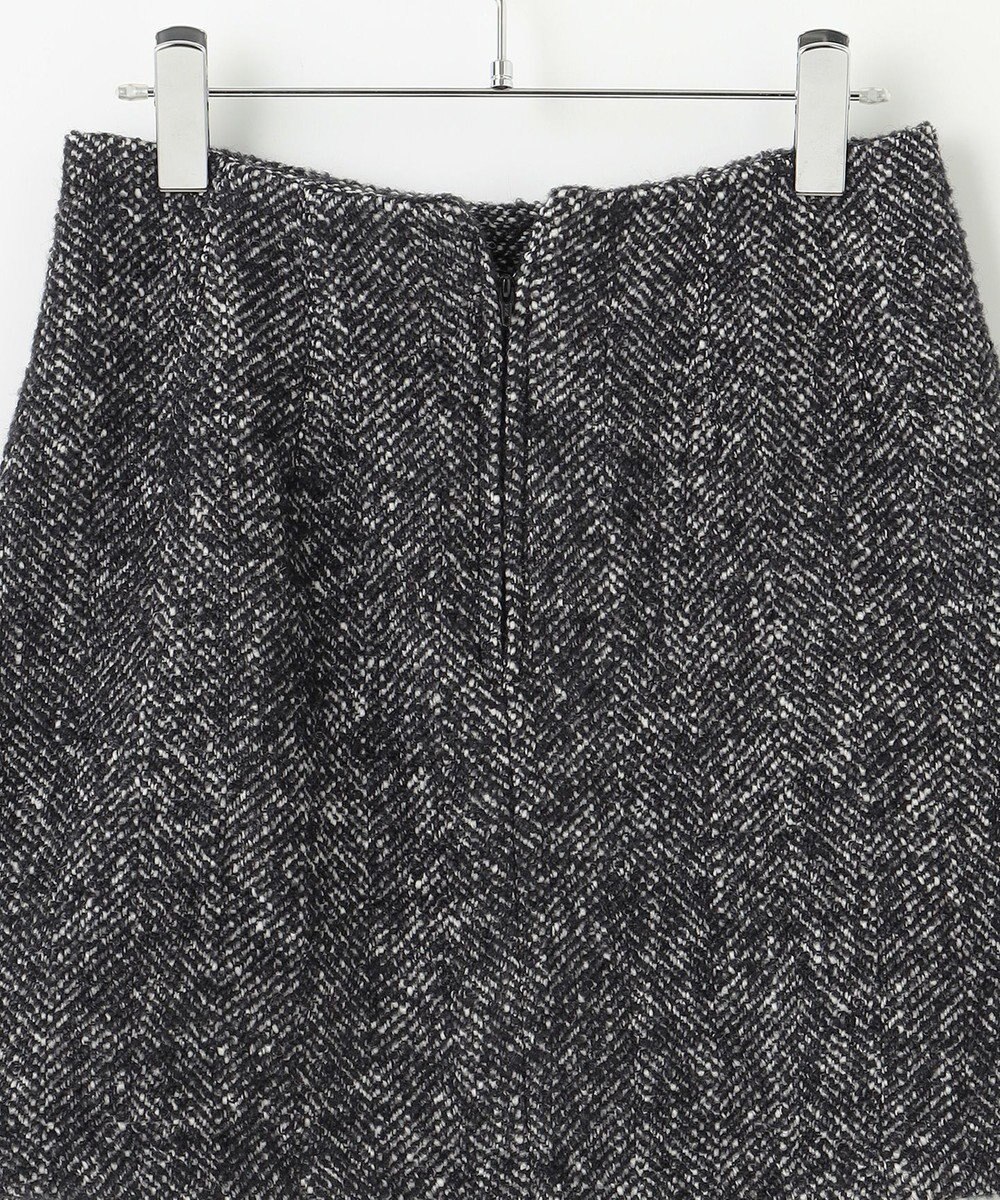 #Newans 【セットアップ可能】裏地キュロットツイードスカート 