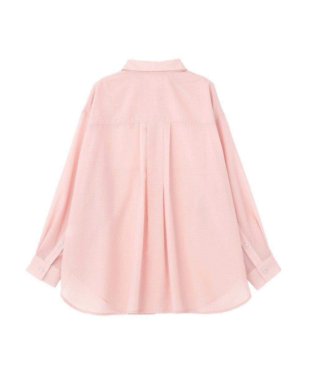 AMERICAN HOLIC 【イージーケア】シアーラウンドシャツ 