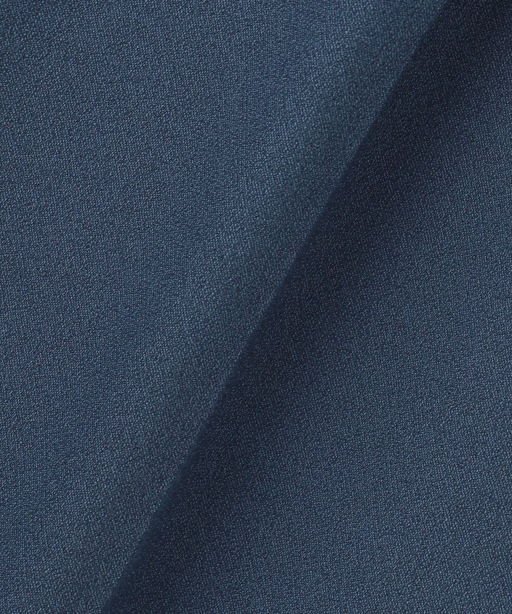 ICB L 【裏起毛】 ウォームサテン ワイドストレートパンツ 