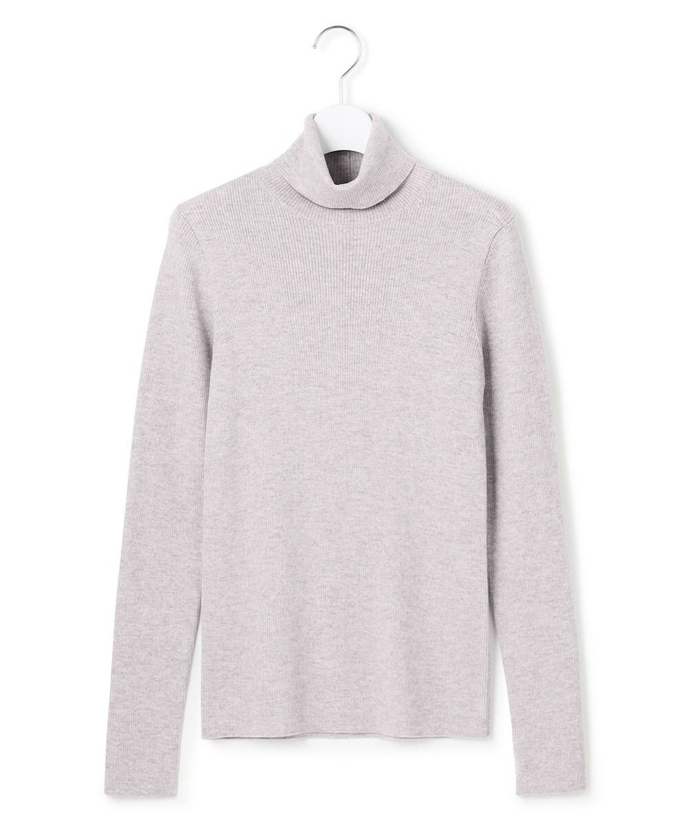 23区 S 【滝沢眞規子さん着用/WEB限定カラーあり】ウーステッドウール リブタートル ニット 