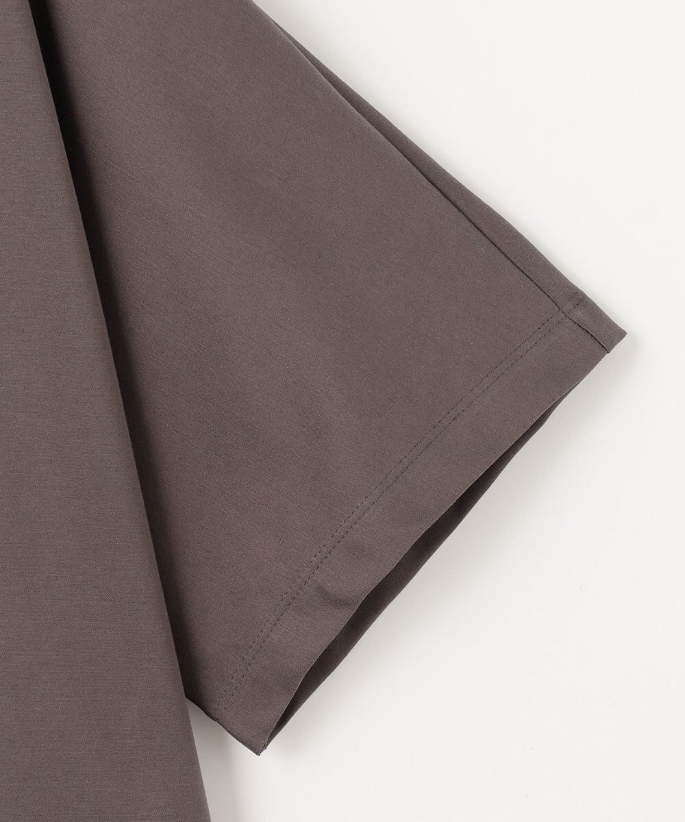 自由区 S 【洗える】ハイカウントクロップド丈 カットソー 