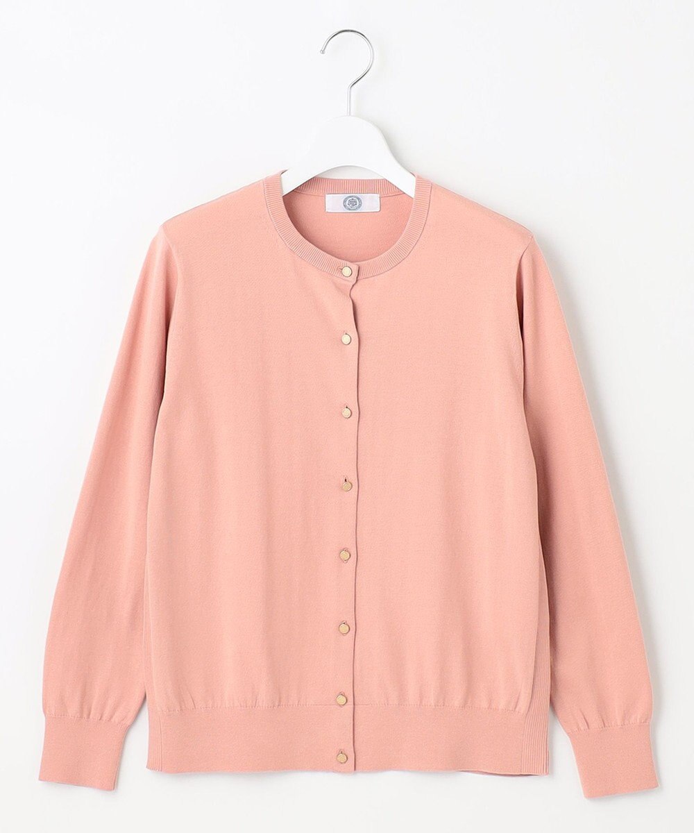J.PRESS LADIES S 【洗える】 BASIC HI-COTTON カーディガン 