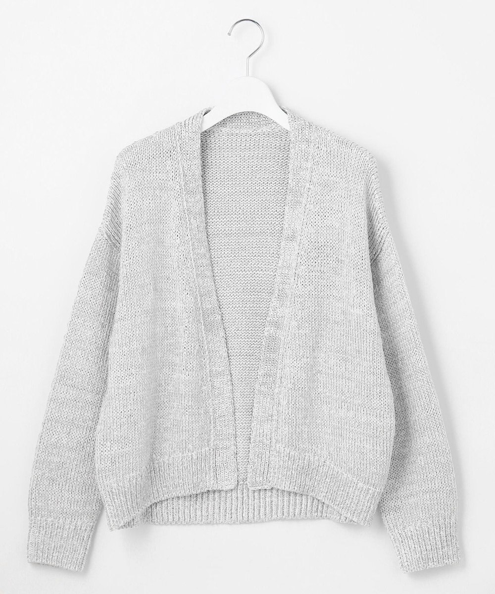 23区 【エステータ】テープヤーン ニットカーディガン 