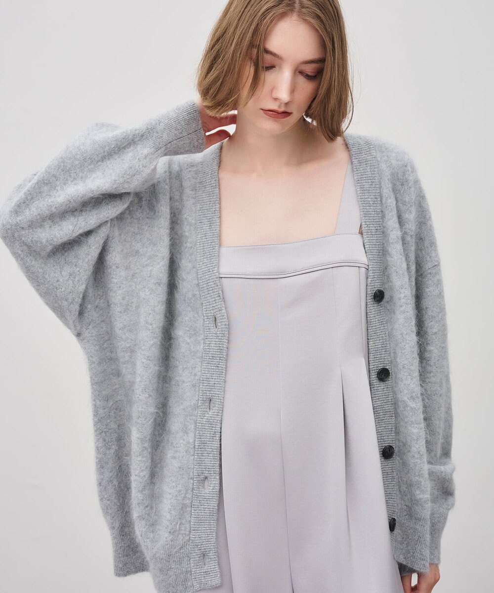 uncrave カシミヤファーニット カーディガン 