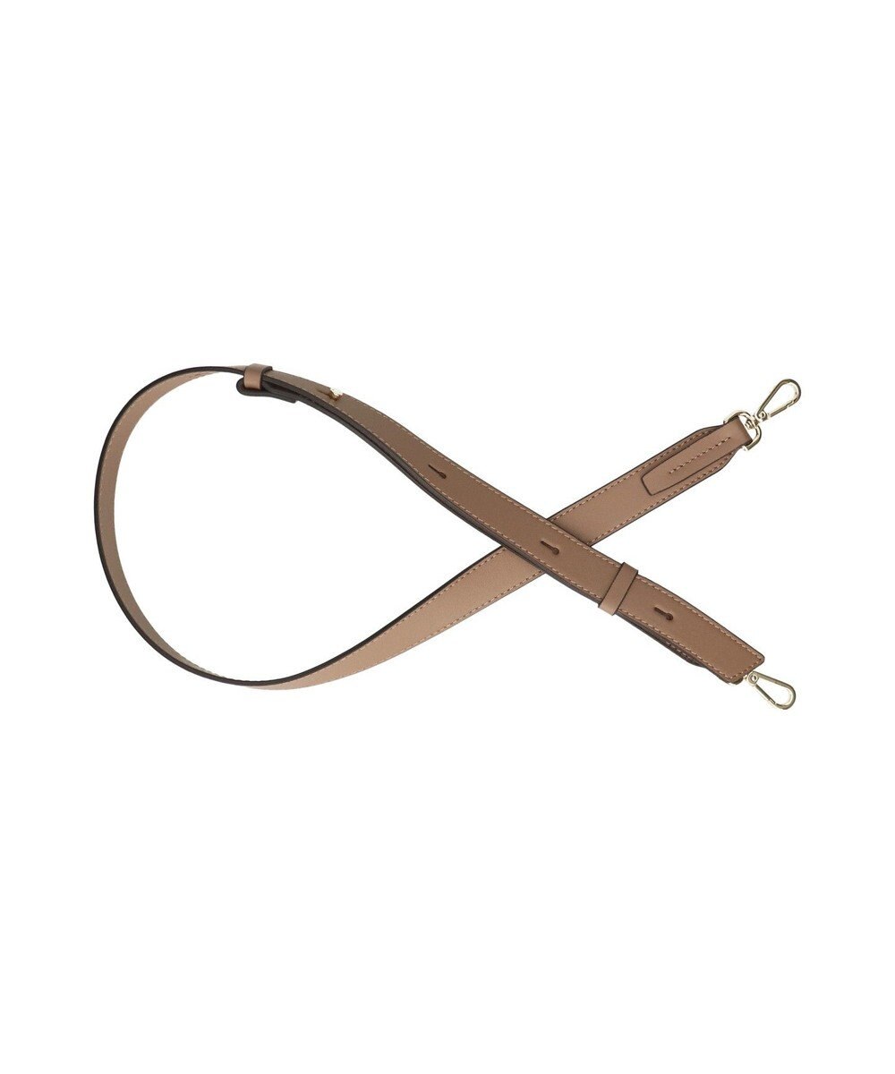 INTER-CHAUSSURES 【LORISTELLA】レザーハンドルスエードハンドバッグ 