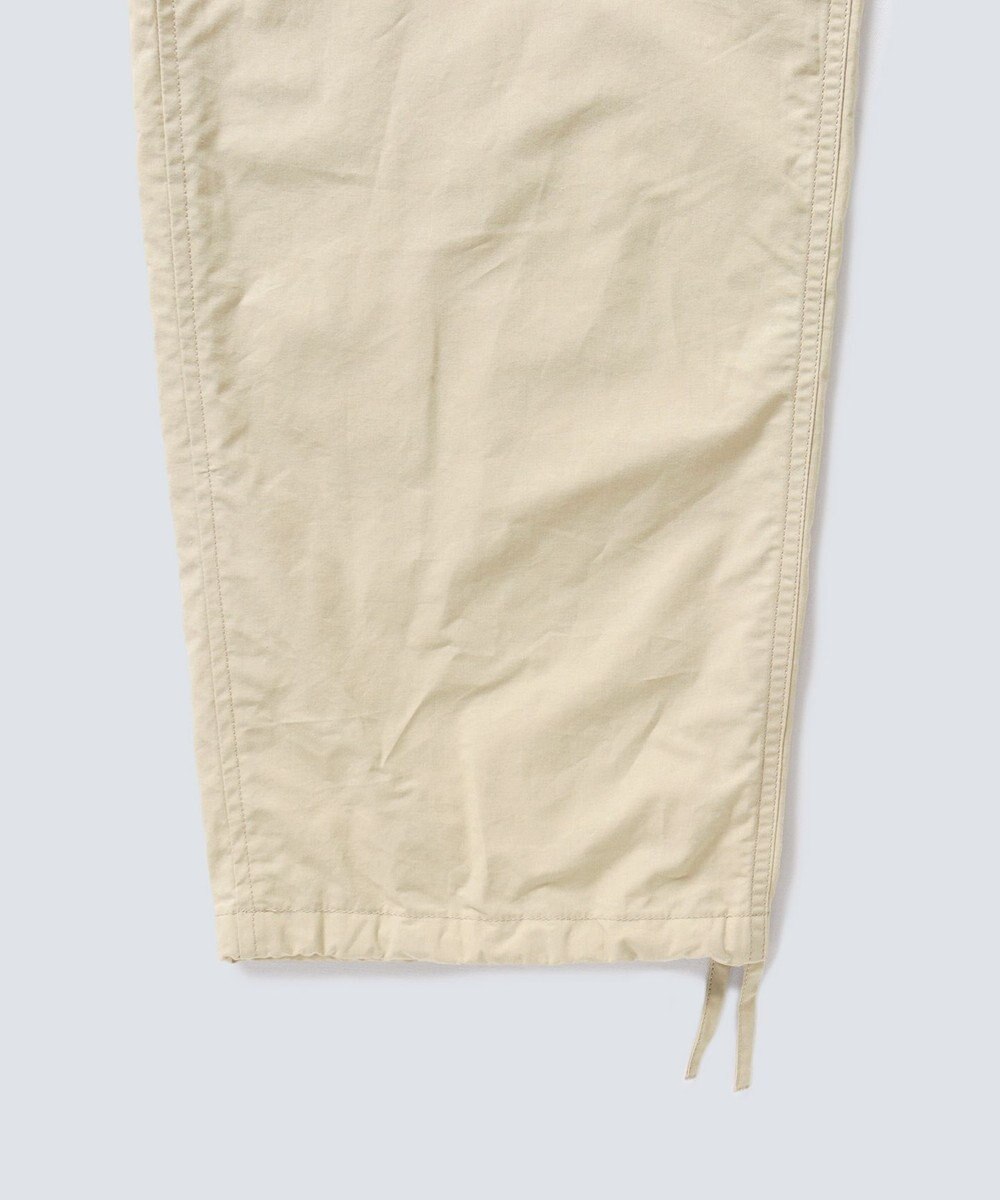 WHITE MAILS 【ユニセックス/軽量】COTTON PAPER  POPLIN DRAWSTRING ミリタリーパンツ 