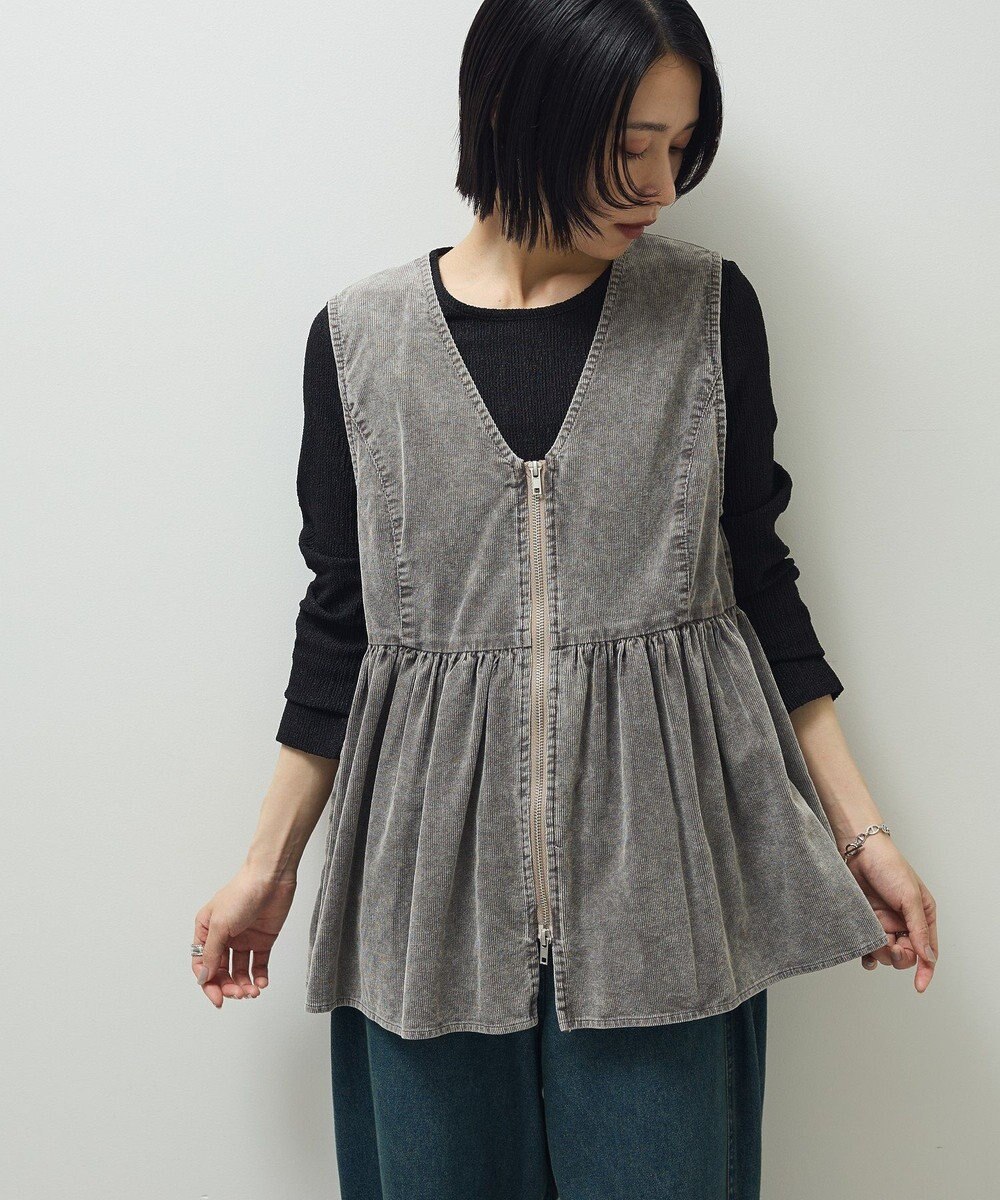 Green Parks ・ＥＬＥＮＣＡＲＥ　ＤＵＥ　ケミカルコーデュロイベスト 