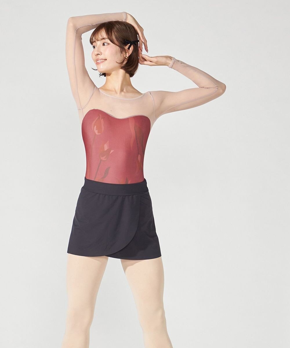 Chacott ロングスリーブレオタード 