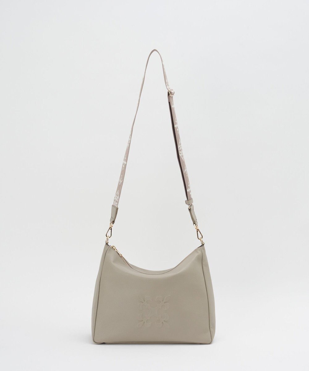 russet エンボスモノグラム2WAYショルダーバッグ(CE-1692) 