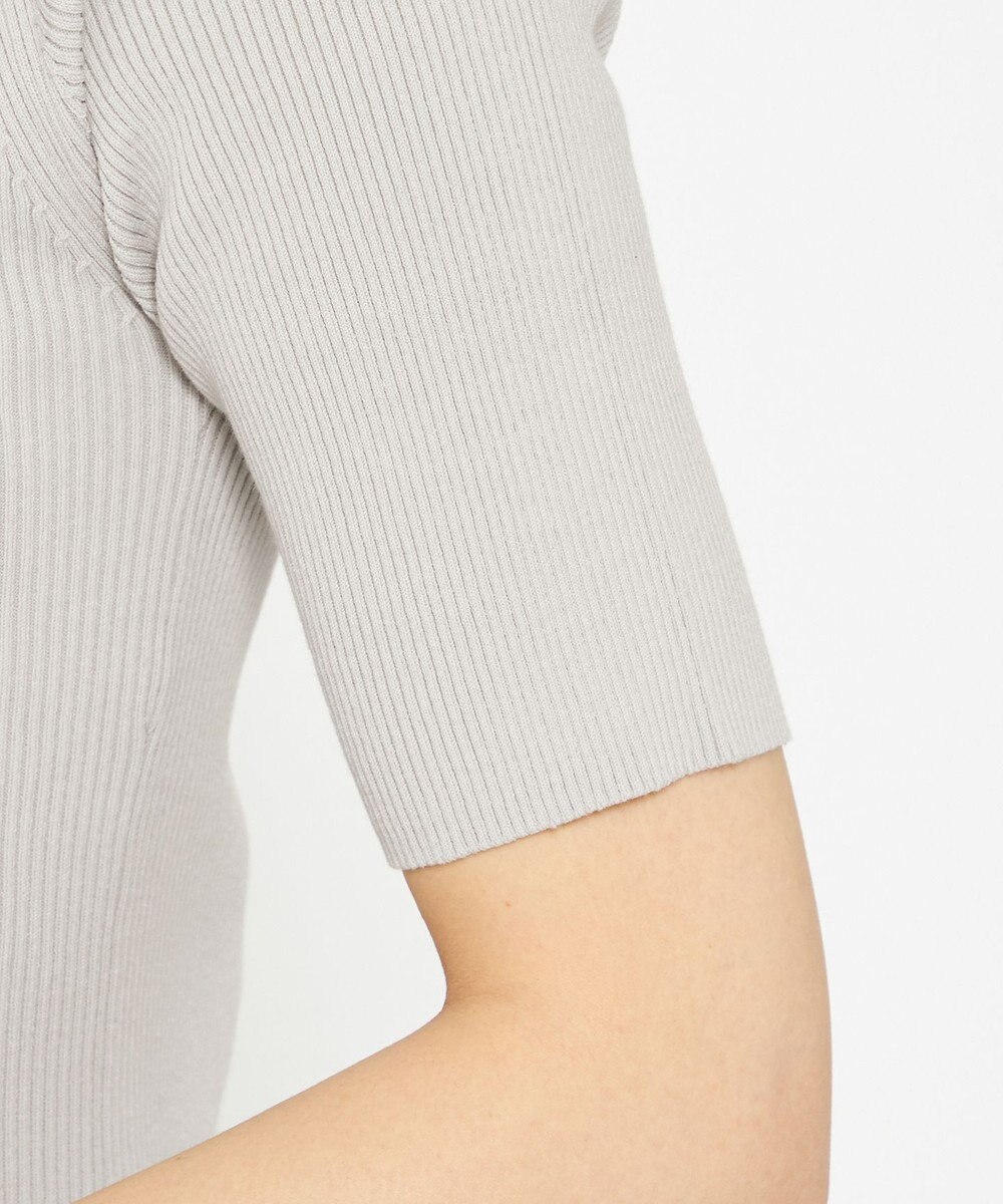 uncrave 【ご好評につき追加生産】ドライタッチ ニット オフショル トップス（uncrave WHITE） 