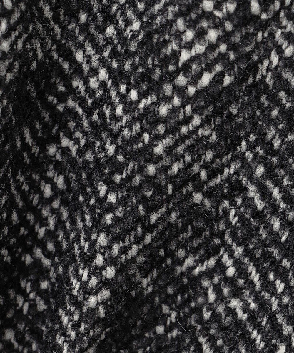 #Newans 【セットアップ可能】裏地キュロットツイードスカート 