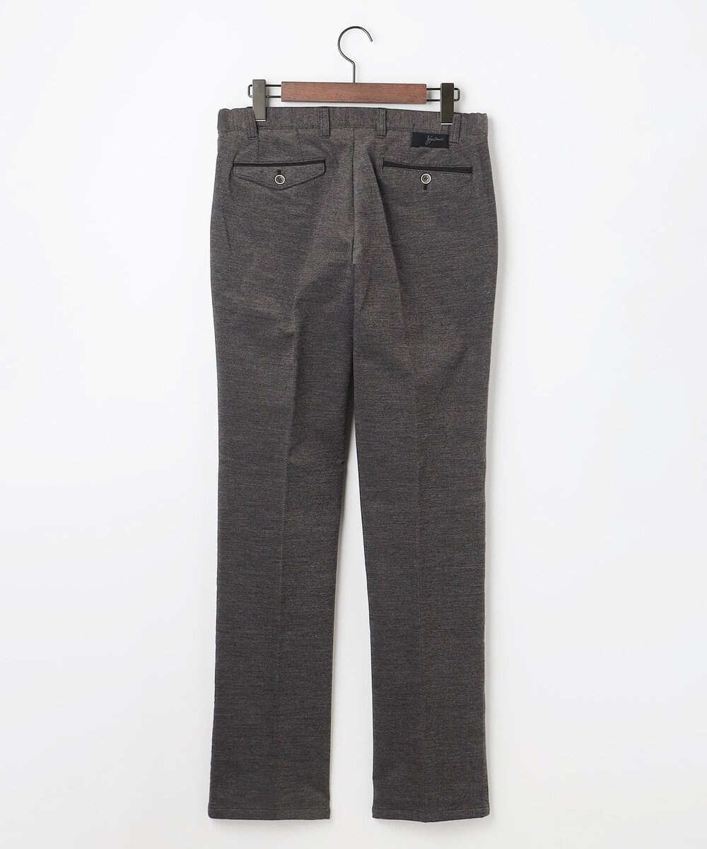 JOSEPH ABBOUD 【ウエストも伸びる！/暖かパンツ/オーガニックコットン使用】ライスコールストレッチパンツ 