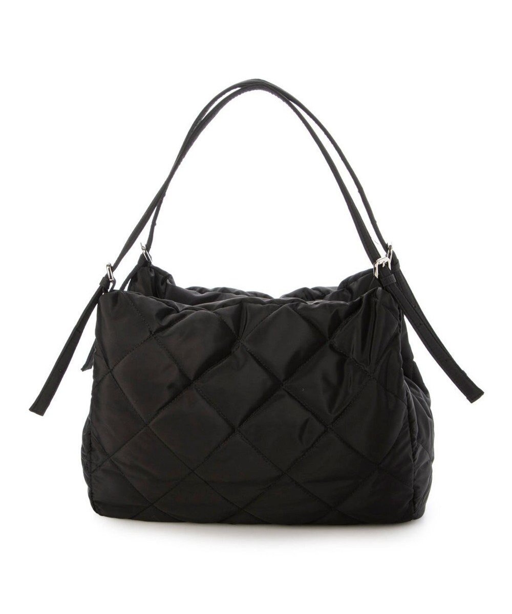 UNBILLION カシュカシュ cachecache / ナイロンキルティング2本手ホーボーバッグ 