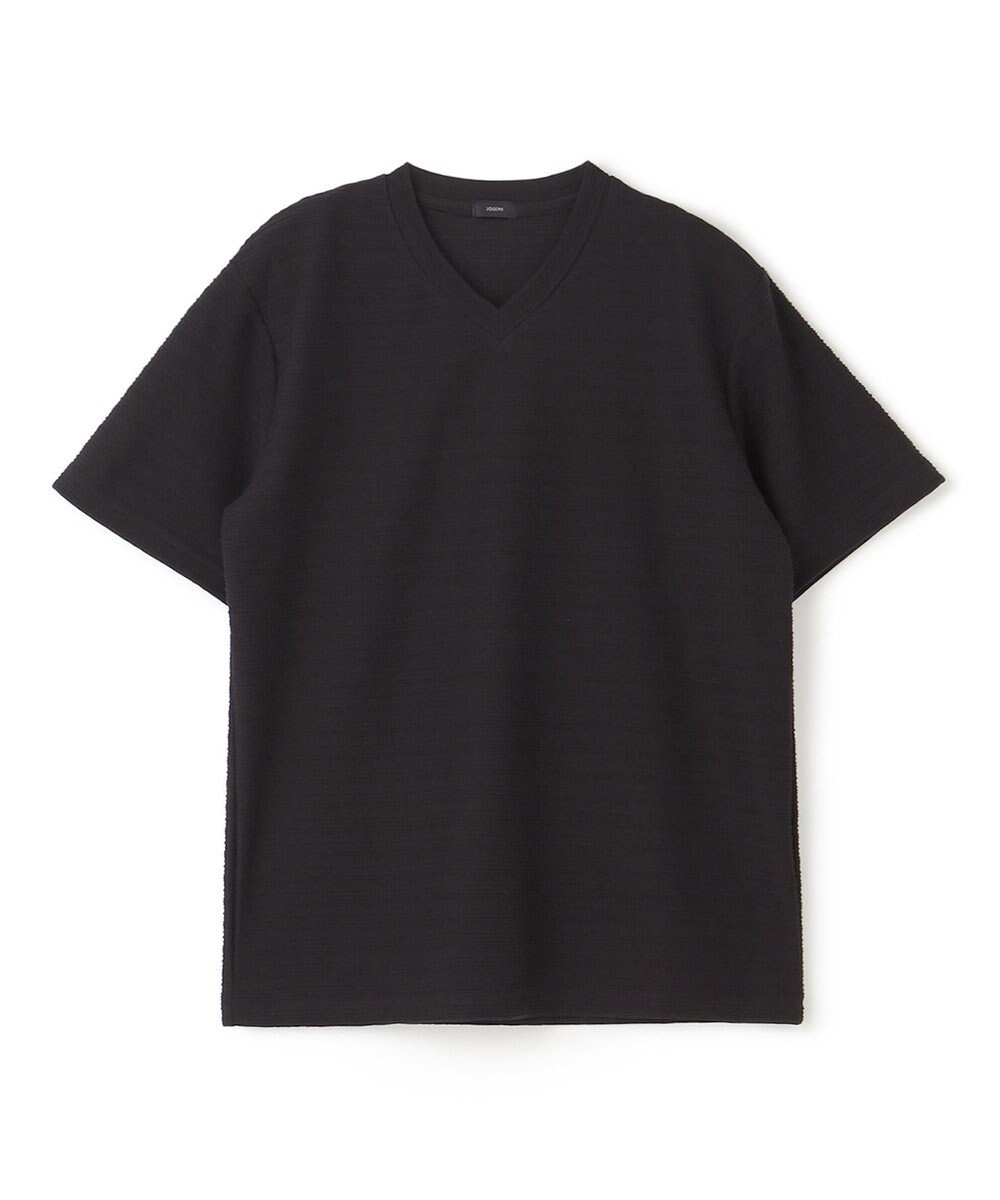 JOSEPH HOMME メランジリップル　Vネックカットソー 