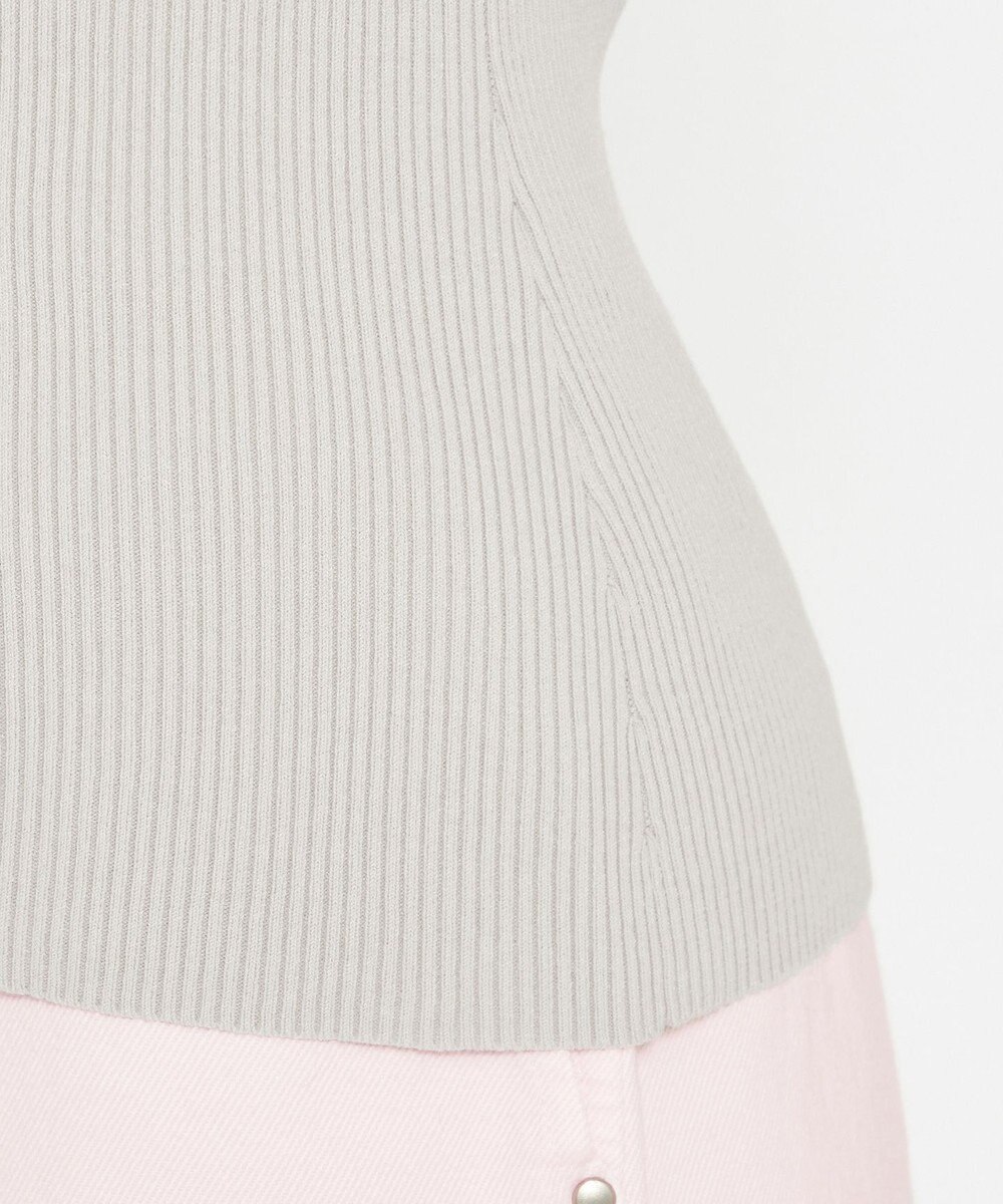 uncrave 【ご好評につき追加生産】ドライタッチ ニット オフショル トップス（uncrave WHITE） 