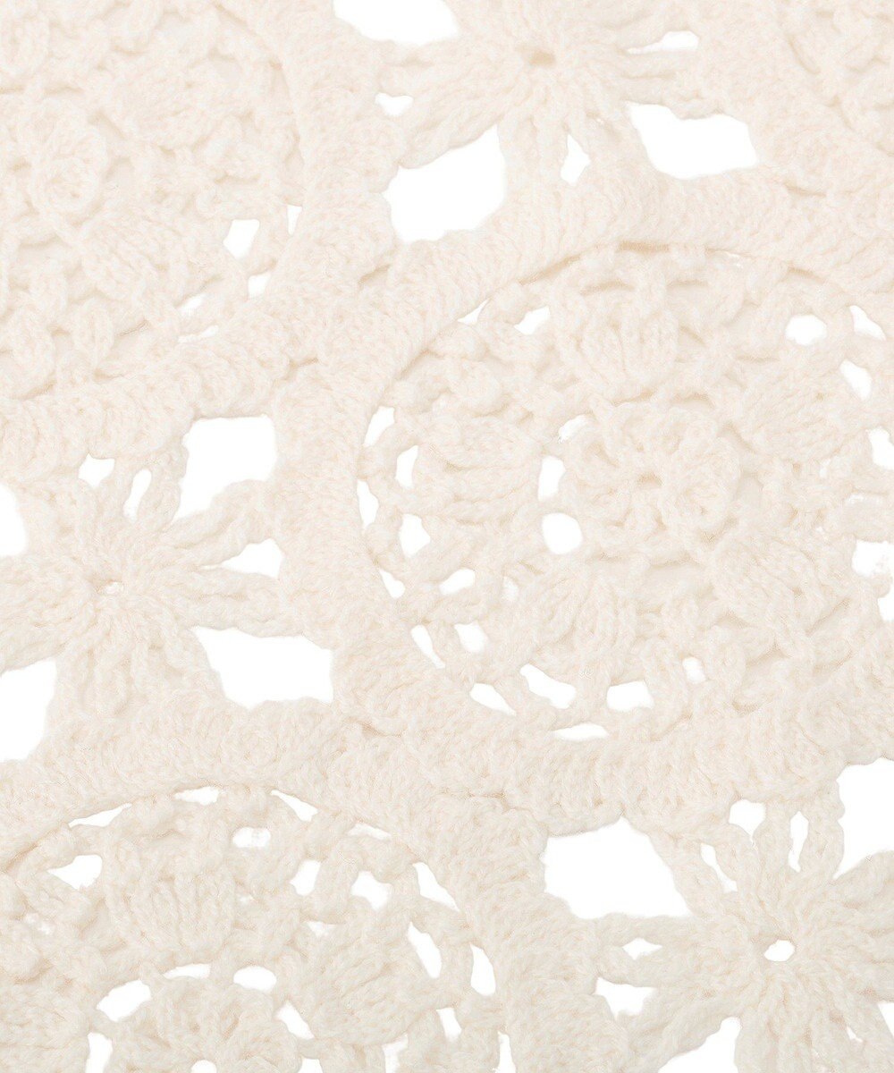 earth music&ecology マルチクロシェスカーフ 