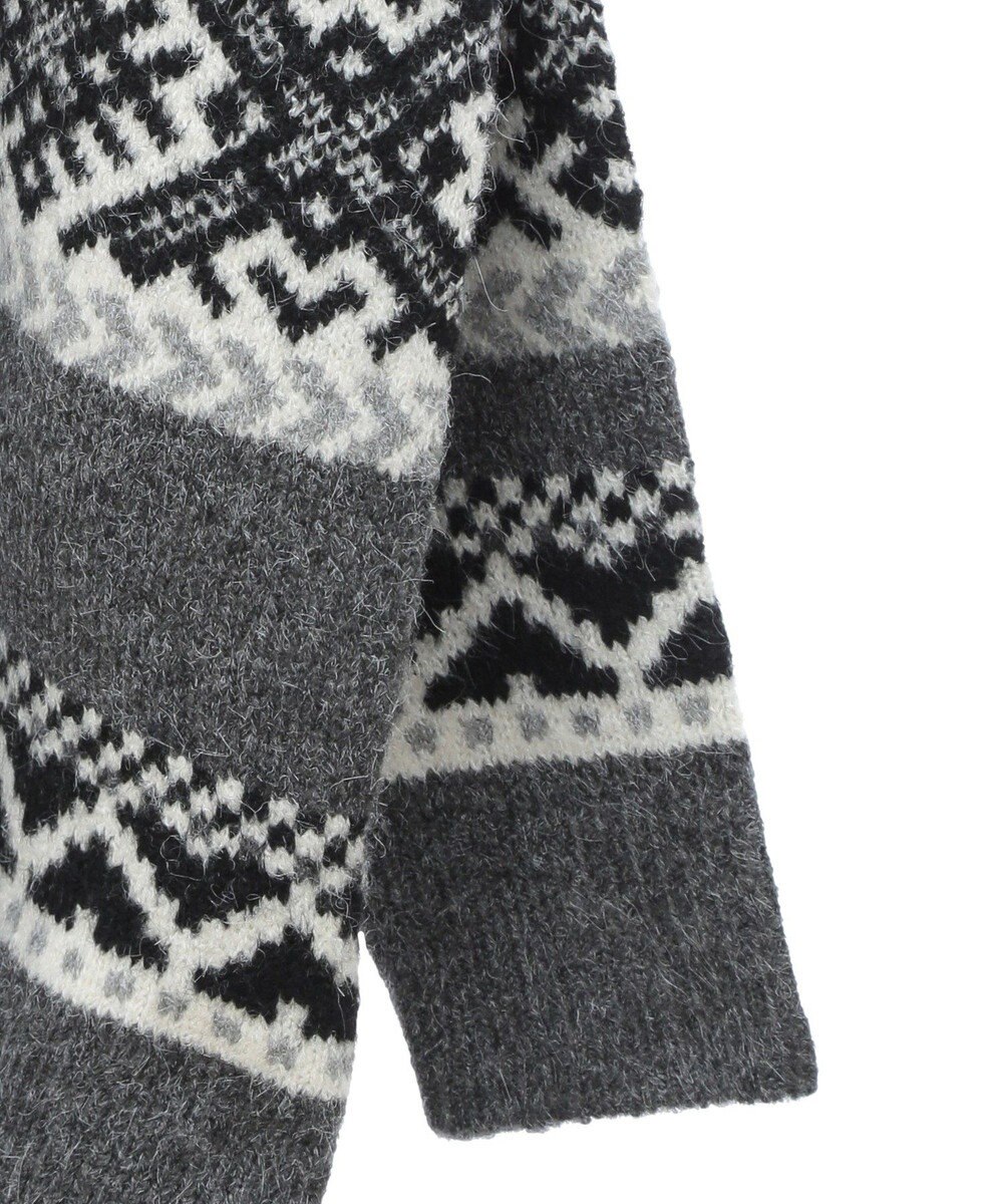 AMERICAN HOLIC ノルディック柄Ｖネックニットカーディガン 