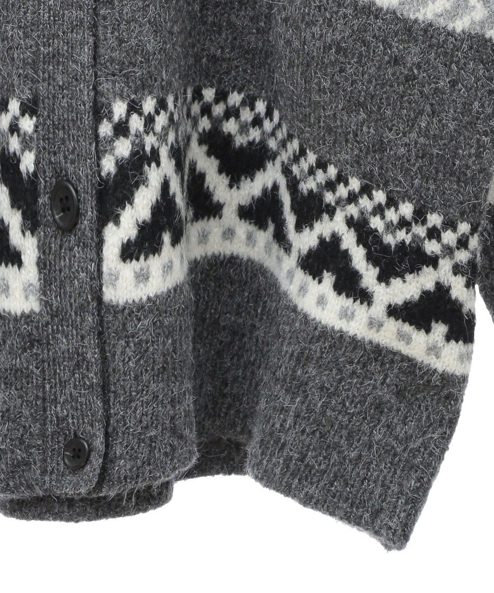 AMERICAN HOLIC ノルディック柄Ｖネックニットカーディガン 