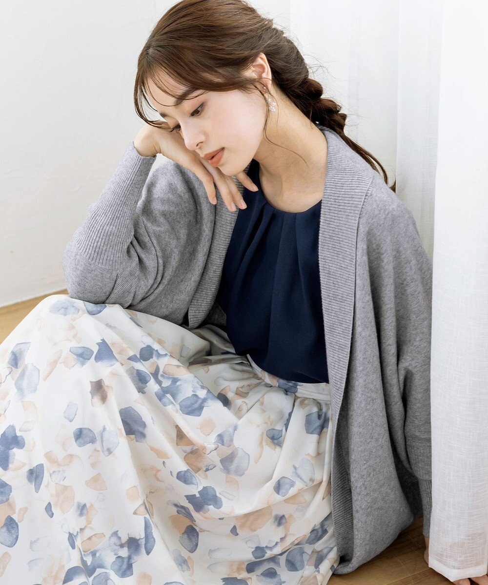 Tiaclasse 【新色追加・洗える】レースパフ袖ブラウス 