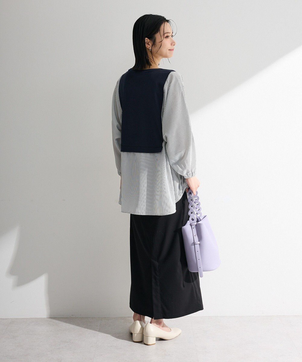 Green Parks イージーケアタック入りスカート 