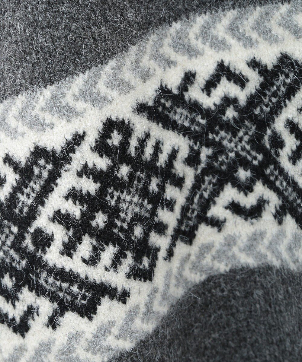 AMERICAN HOLIC ノルディック柄Ｖネックニットカーディガン 