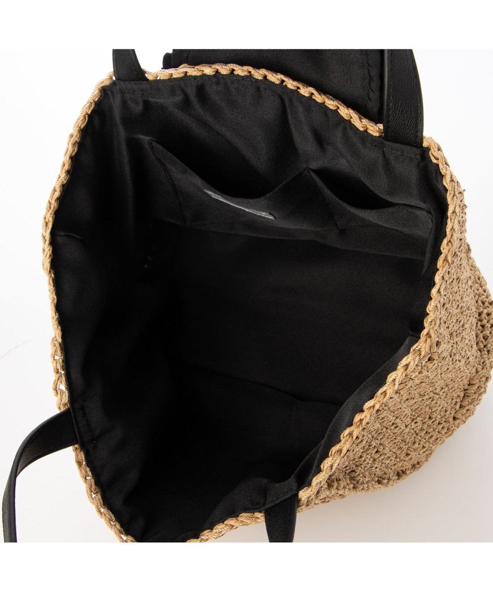 UNBILLION カシュカシュ cachecache / フリルフラップスクエアトート カゴバッグ 