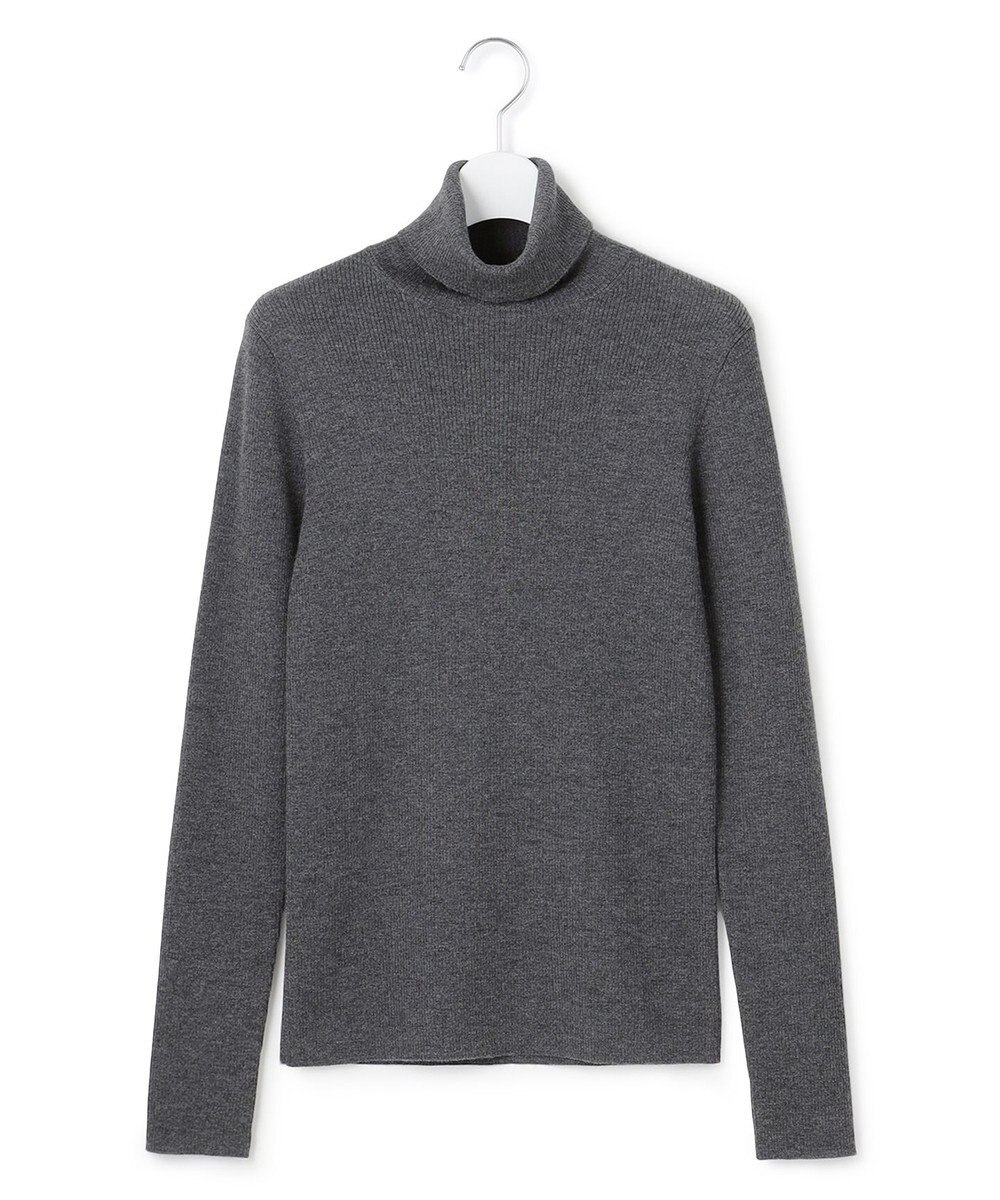 23区 S 【滝沢眞規子さん着用/WEB限定カラーあり】ウーステッドウール リブタートル ニット 