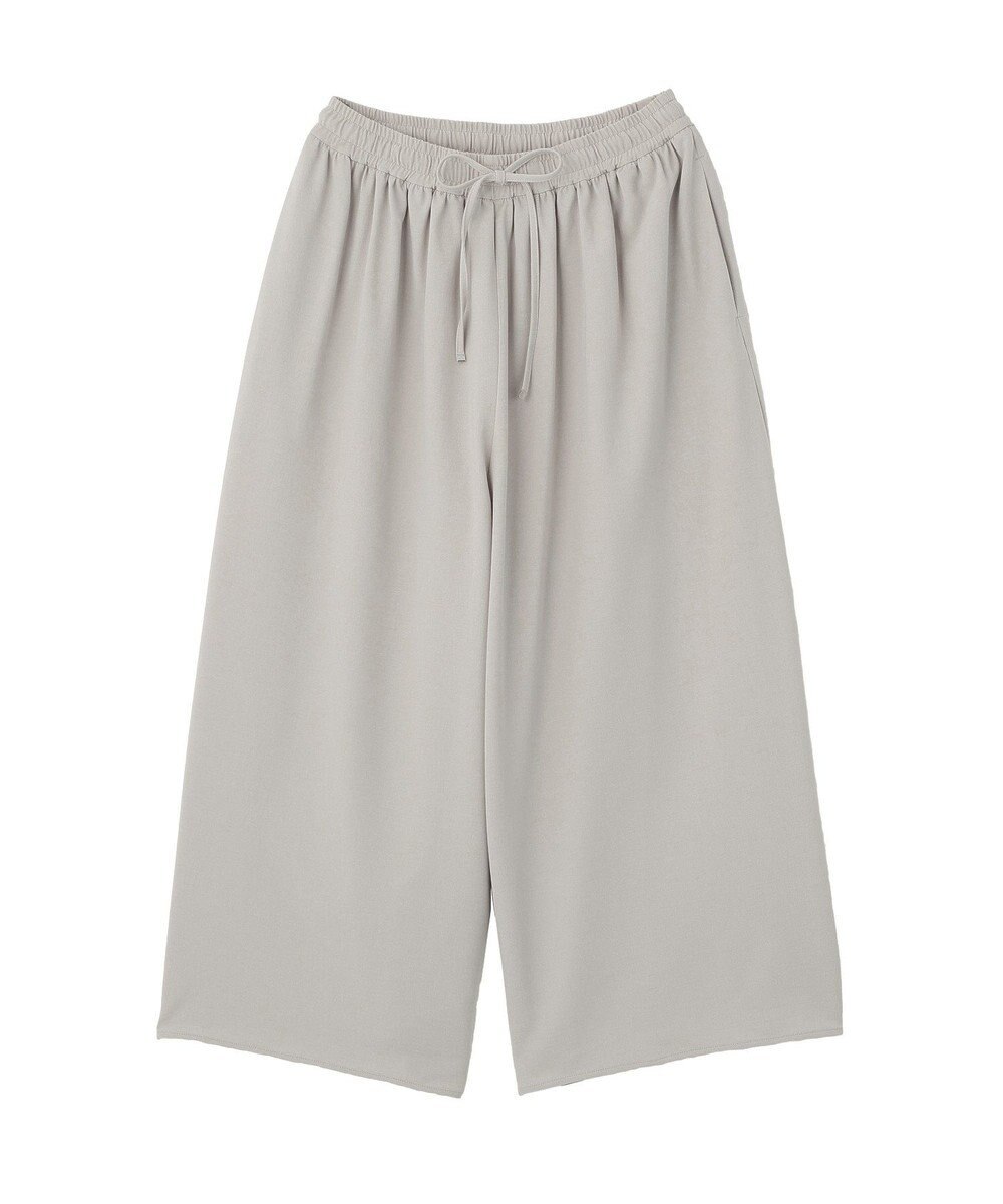 Green Parks イージーケアワイドガウチョパンツ 