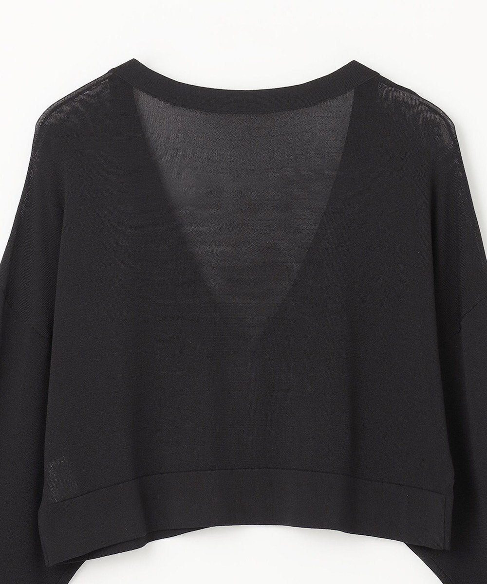 GRACE CONTINENTAL ショートドルマンニットカーディガン 