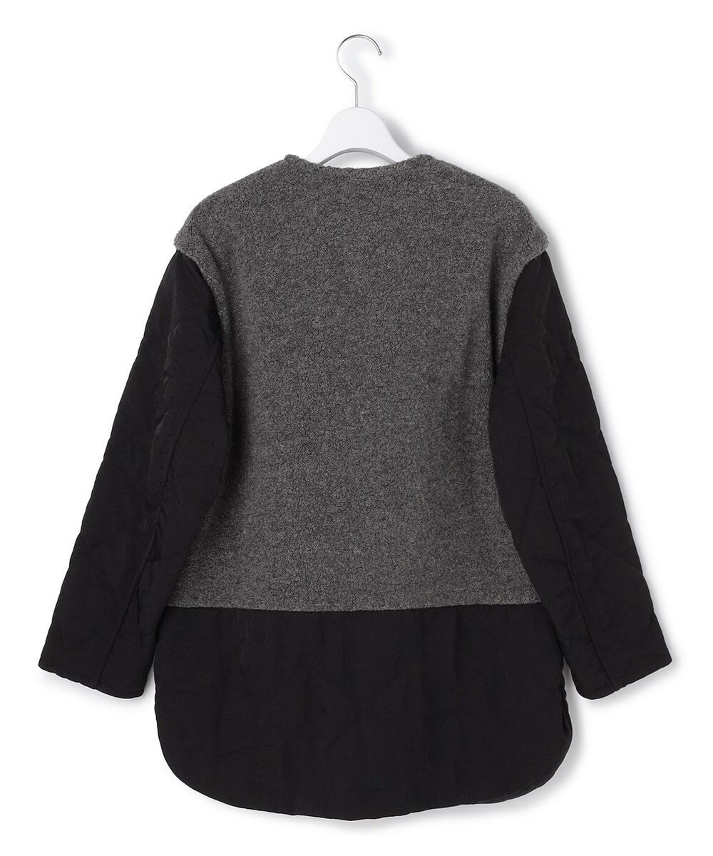 ICB L 【リバーシブル着用可能】 リバーシブルキルト ミドル丈コート 