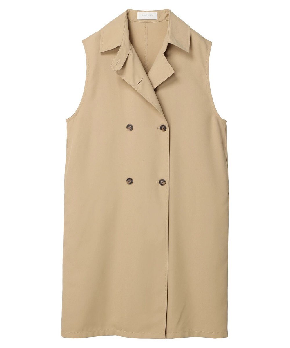 Green Parks トレンチロングジレ 