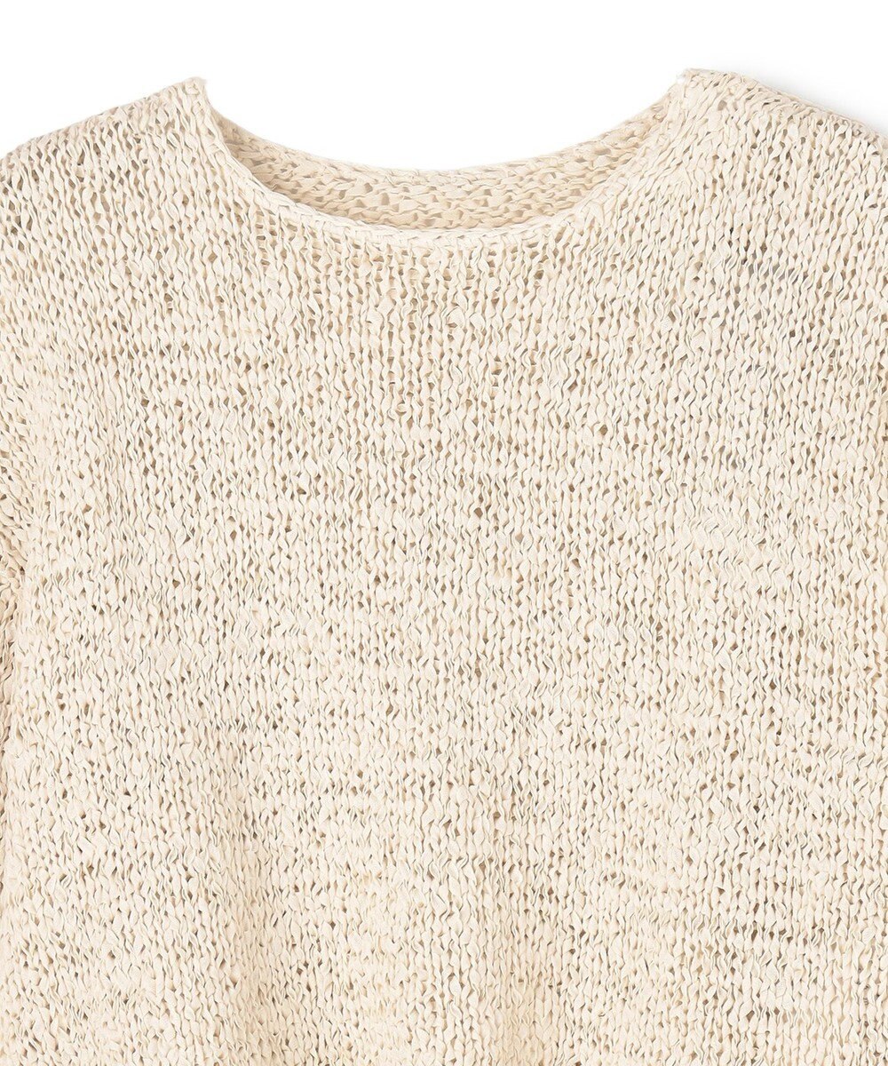 UNFILO L テープヤーンニット プルオーバー 