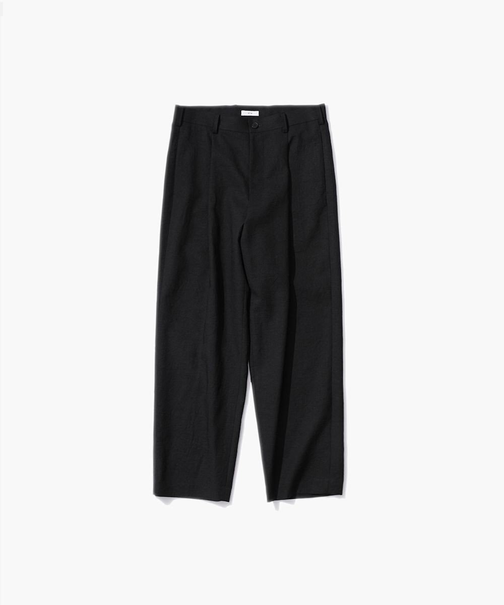 ATON KYOTO TSURIZOME LINEN | ワイドテーパードパンツ - UNISEX 