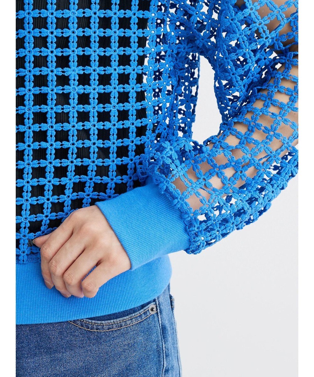 Green Parks ・ＳＵＧＡＲ　ＳＰＯＯＮ　ハナレースカーディガン 