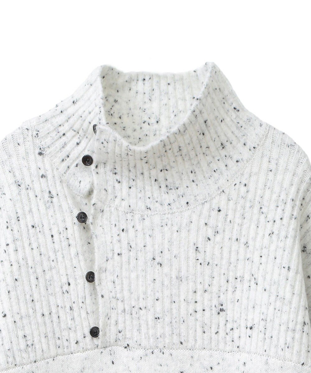 CRAFT STANDARD BOUTIQUE 洗える/ハイネックネップニットワンピース 