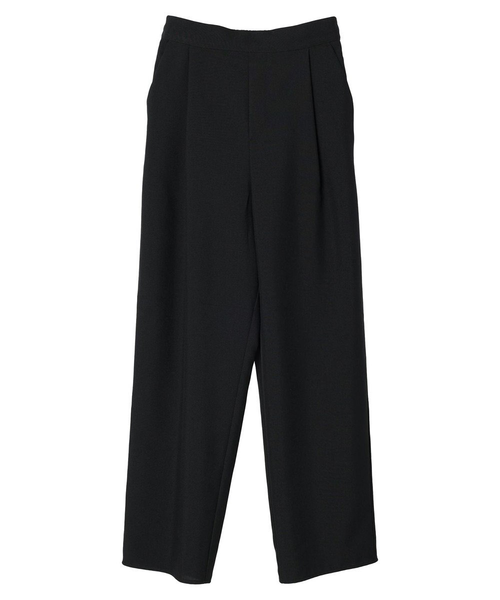 Green Parks 麻調ストレートパンツ 