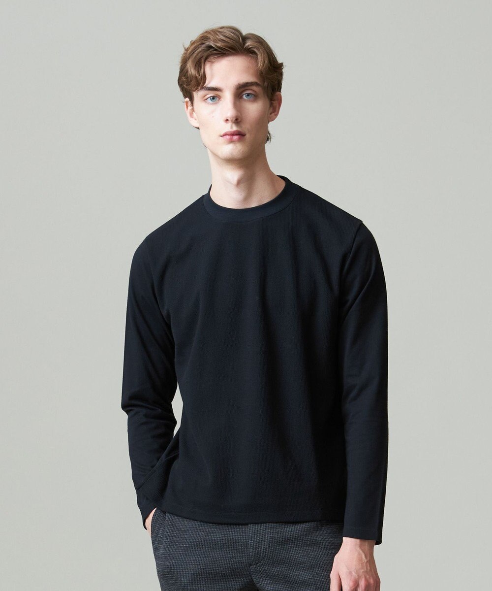J.PRESS MEN 【ビジネス対応】【J.PRESS PREMIUM JERSEY】無地 ロングスリーブTシャツ 